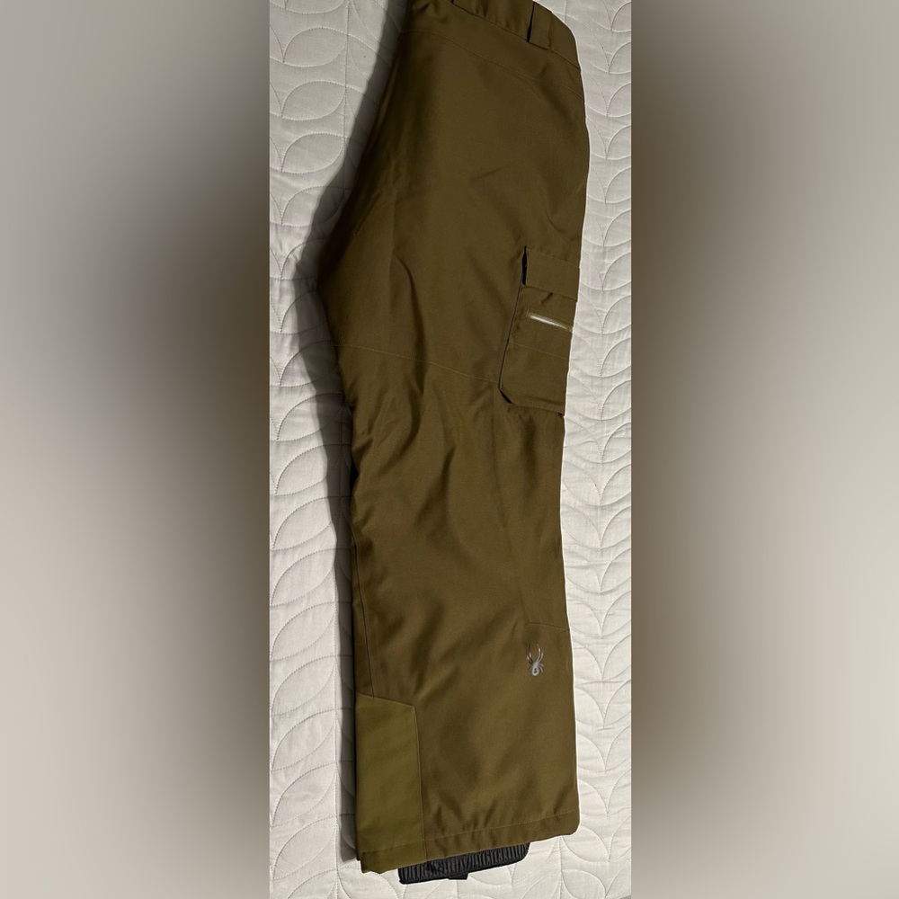 NWT Spyder Men’s seventy insulated pant in Dark olive - Picture 6 of 6